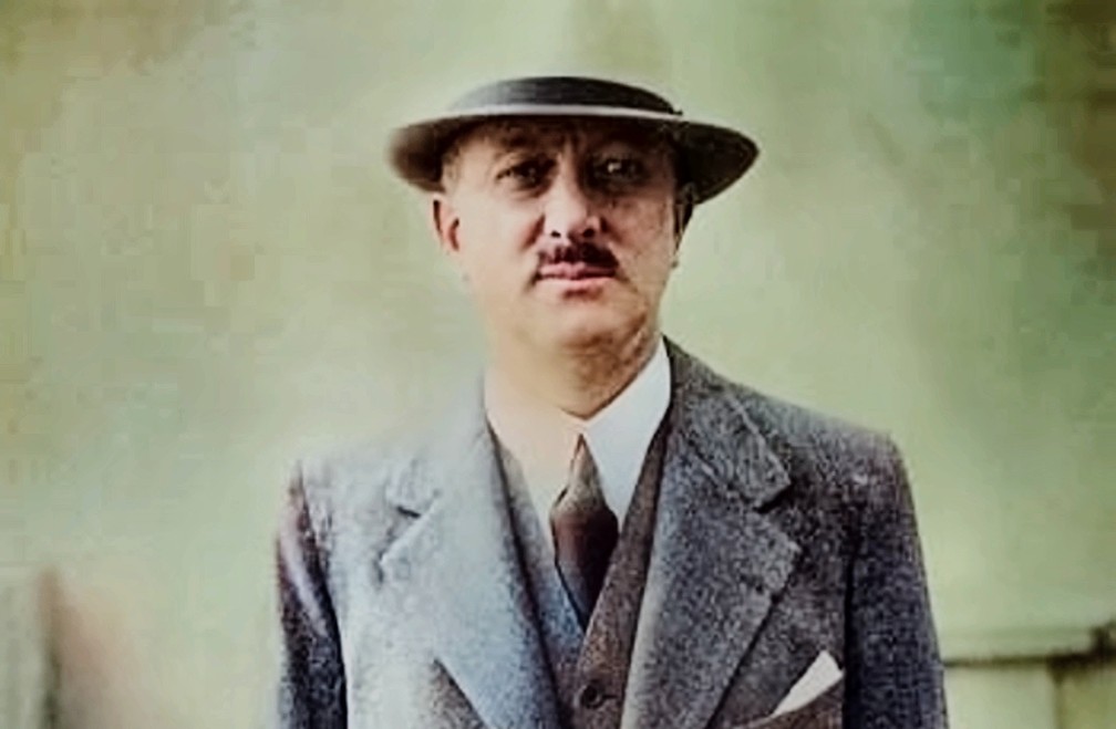 Antony Noghès, o fundador do tradicional Grand Prix de Mônaco em 1929 — Foto: Reprodução