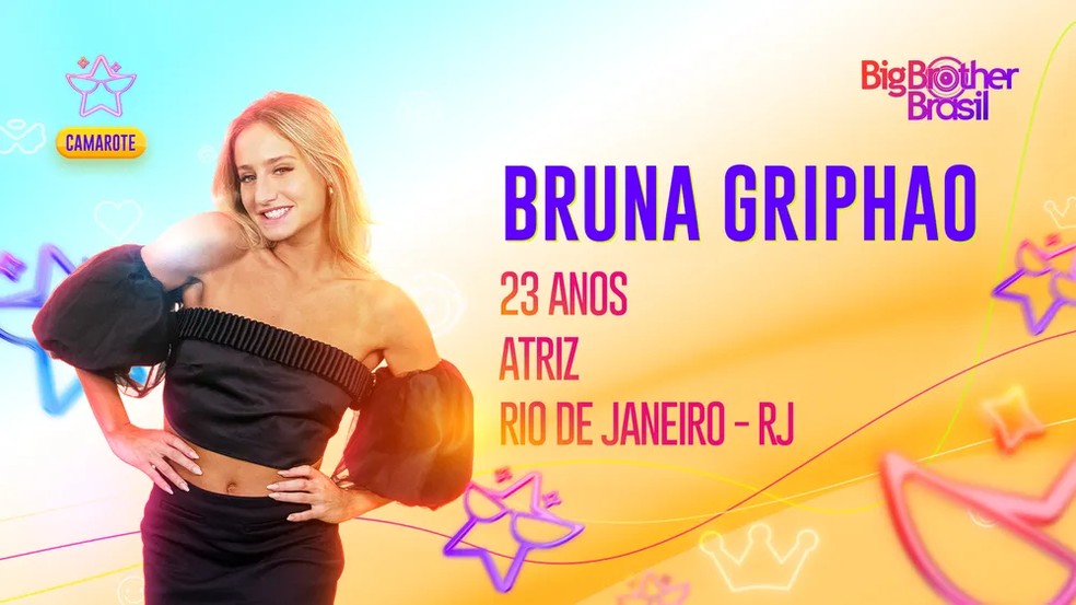 Bruna Griphao é uma das participantes do 'BBB 23'. — Foto: Globo
