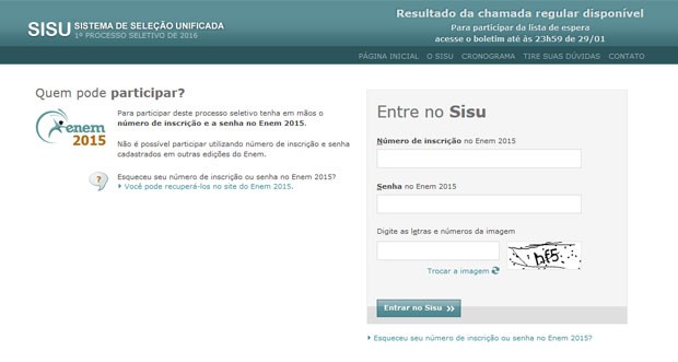 G1 - Sisu 2016: resultado é divulgado - notícias em Educação