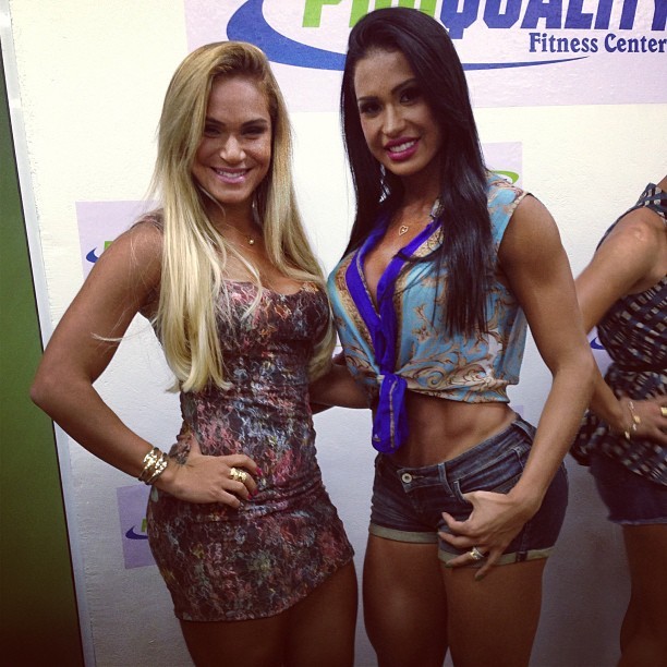 Gracyanne Barbosa e Bianca Salgueiro (Foto: Reprodução/Instagram)