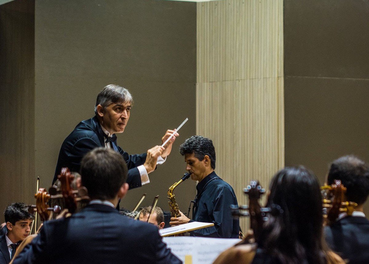 Maestro português rege concerto da Orquestra Sinfônica da Paraíba, em João Pessoa Paraíba G1