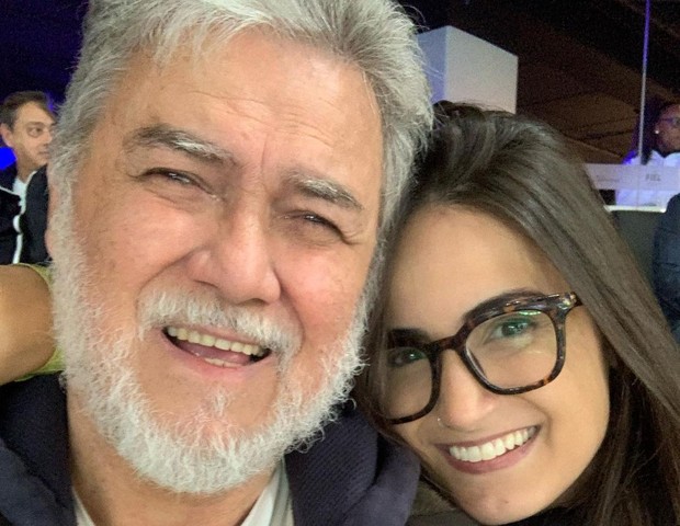 Mari Palma e o pai, Luiz (Foto: Reprodução/Instagram)