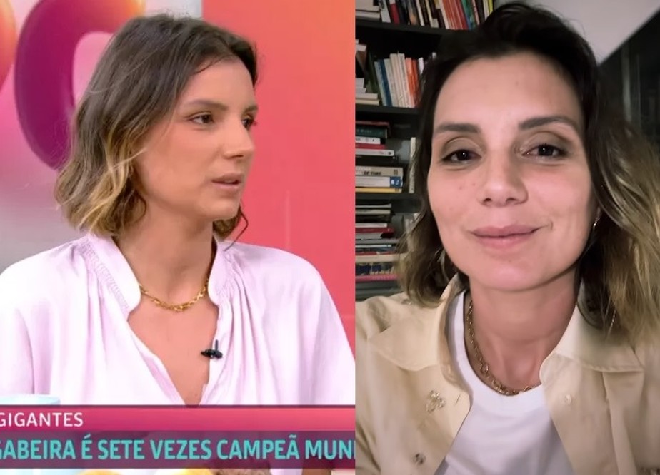 Mayara Gabeira mostrou desconforto durante entrevista no 'Mais você' e respostas viralizaram na web: 'Climão'