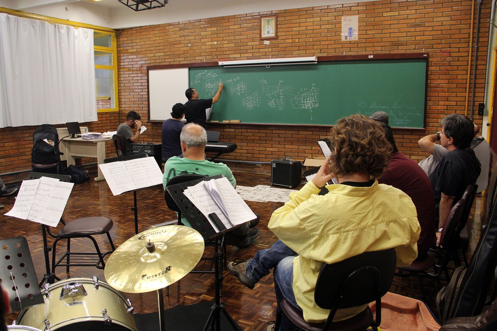 Música reúne em Curitiba alunos e professores de vários lugares do Brasil e do mundo — Foto: Lucilia Guimarães/FCC
