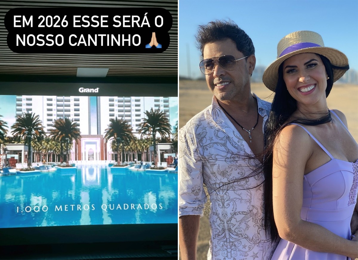 Graciele Lacerda e Zezé Di Camargo compram imóvel no Espírito Santo (Foto: Reprodução/Instagram)