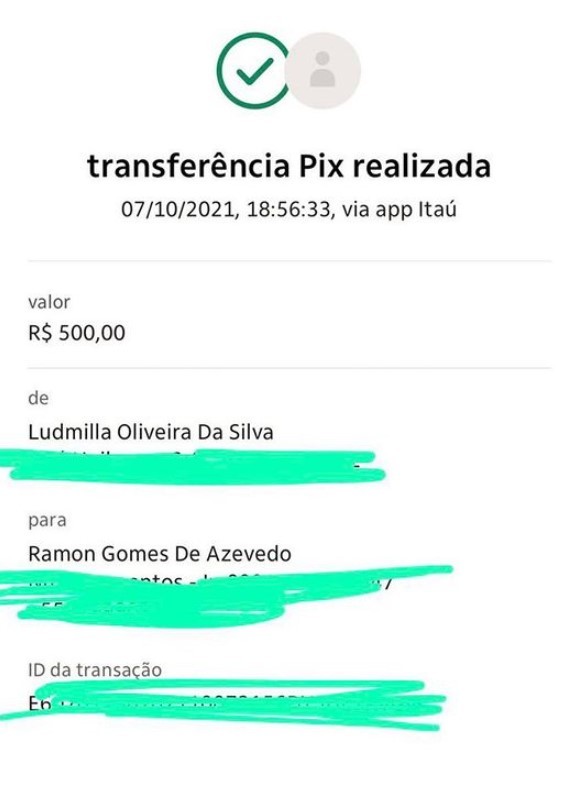Ludmilla ajuda fã com dinheiro para comprar gás (Foto: Reprodução / Instagram)