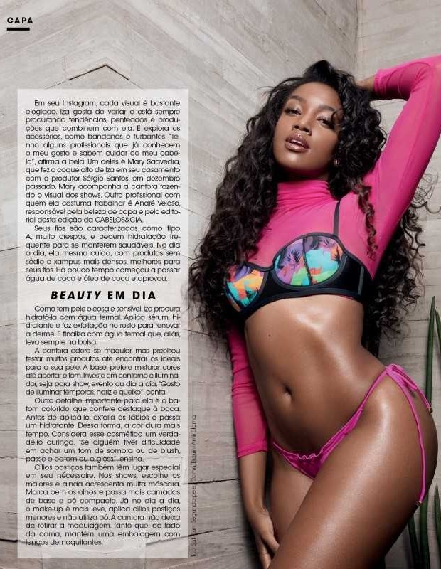 IZA (Foto: ANDREA DEMATTE/BEAUTY ANDRE VELOSO/STYLING BIANCA JAHARA) IZA (Foto: ANDREA DEMATTE/BEAUTY ANDRE VELOSO/STYLING BIANCA JAHARA)