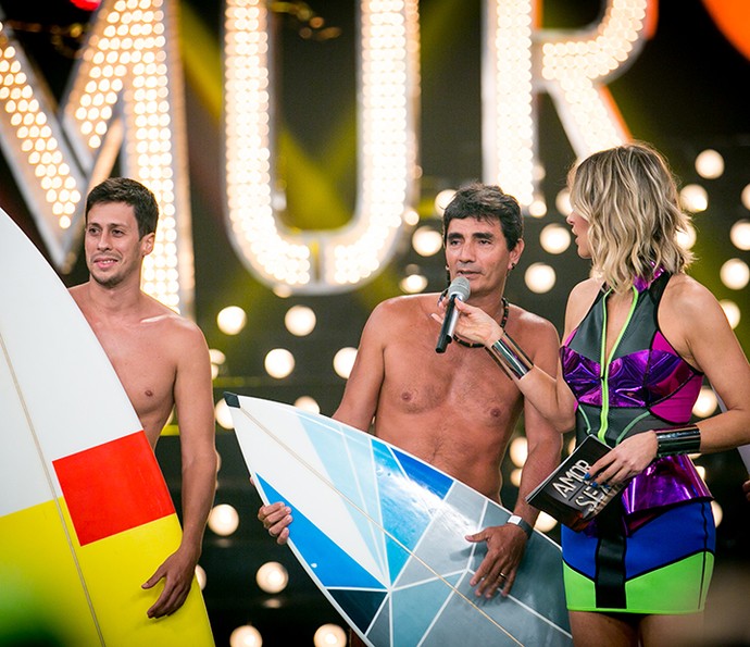 Convidado fala sobre surfar nú (Foto: Isabella Pinheiro)