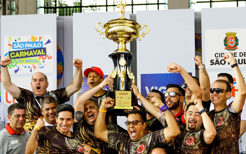Dragoes Da Real E Vice Campea Do Carnaval De Sp Pela Segunda Vez Nos Ultimos Tres Anos E Faz Festa Carnaval 2019 Em Sao Paulo G1
