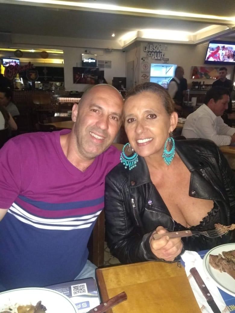 Rita Cadillac celebra um mês de namoro com Luiz Nóbrega (Foto: Reprodução/Instagram)