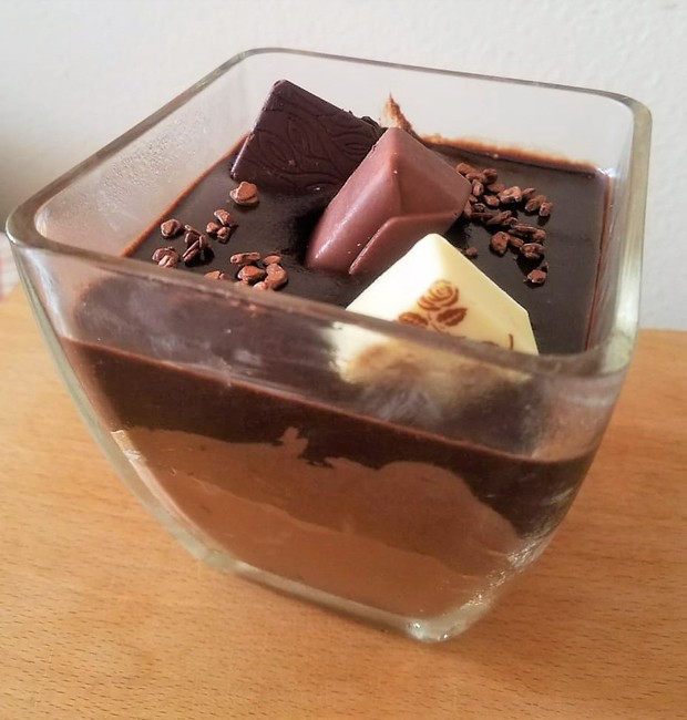 Receita de mousse de chocolate com chia, da Chef Mirian Rocha  (Foto: Arquivo pessoal da Chef Mirian Rocha/Divulgação)