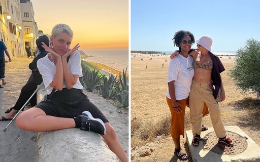 Bruna Linzmeyer abre álbum de fotos de viagem com a namorada por Marrocos