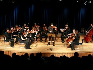 Concerto da Orquestra Sinfônica de Rio Claro (Foto: Paulo Paschoal/Arquivo Pessoal)