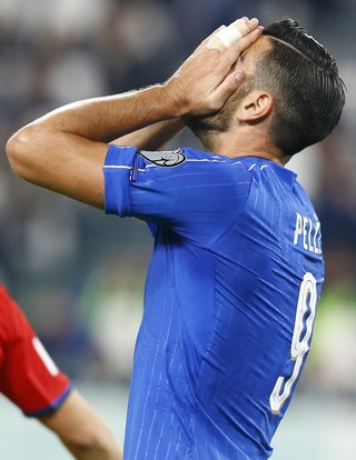 Graziano Pellè Itália x Espanha (Foto: Reuters)