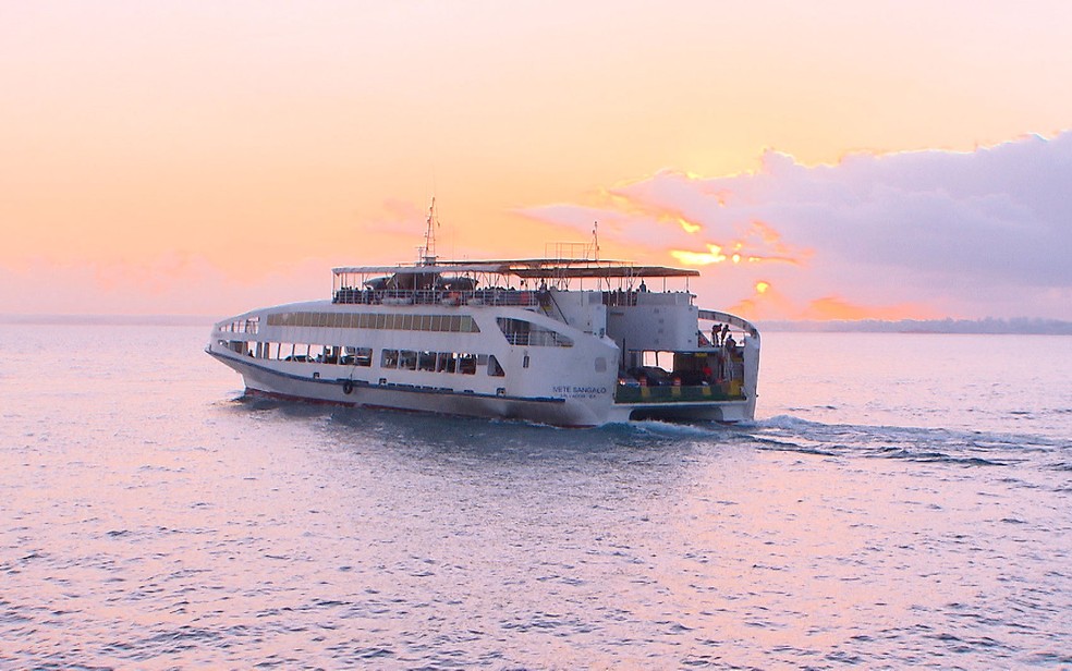 Ferry boat (Foto: Reprodução/ TV Bahia)