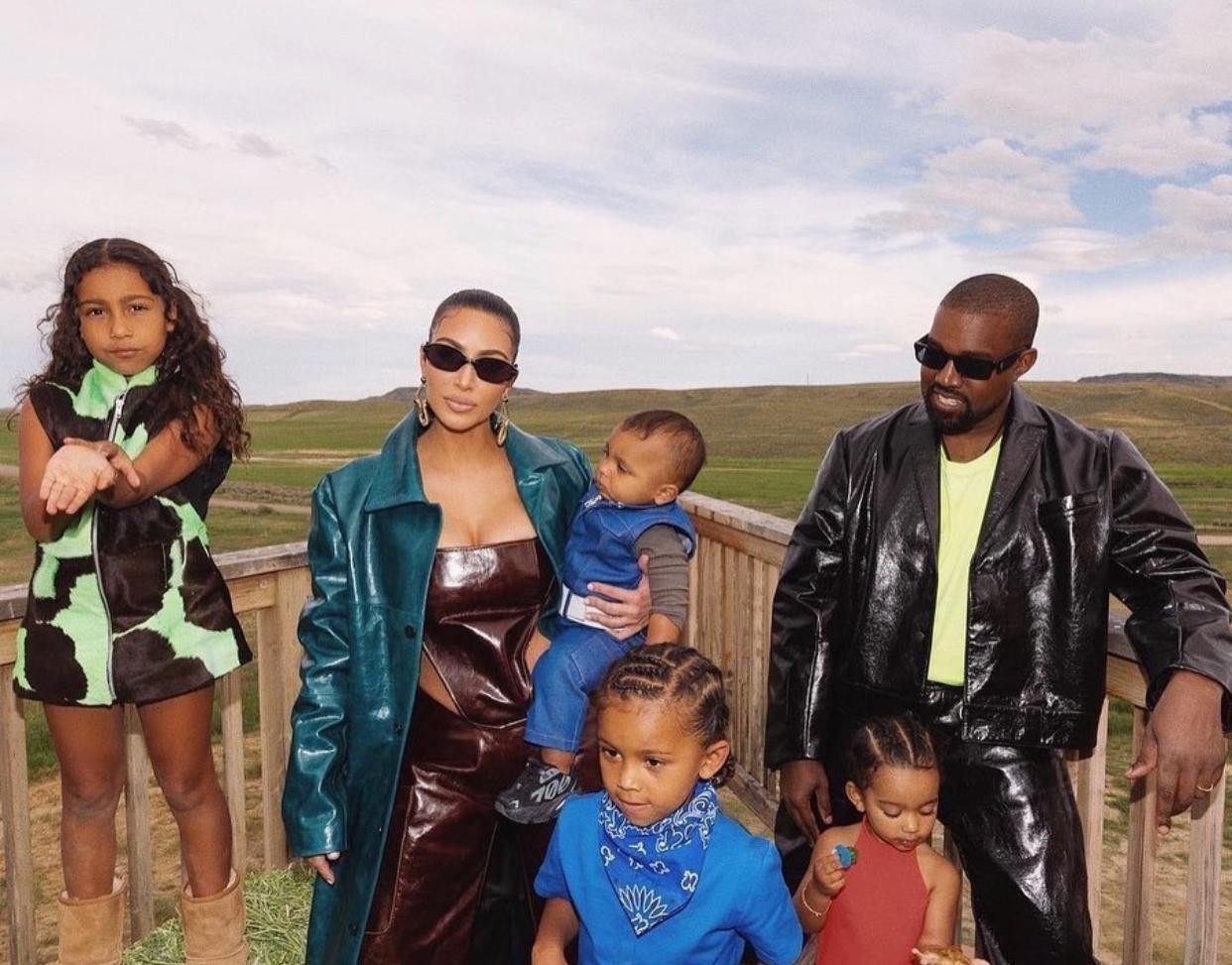 Familia Kardashian West (Foto: Reprodução/ Instagram )