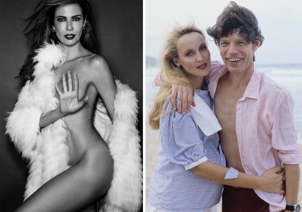 Luciana Gimenez, Jerry Hall e Mick Jagger (Foto: Instagram/Getty Images)