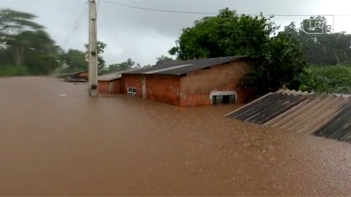 Chuva em Nioaque, no MS: prefeitura decreta situação de emergência ...