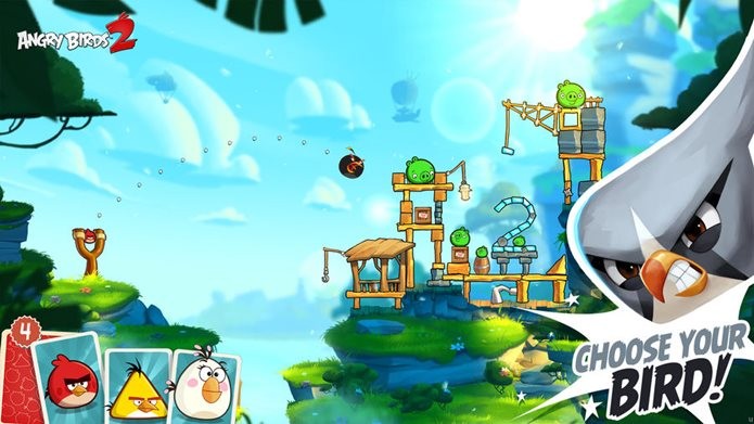 Angry Birds 2 repete o sucesso do primeiro jogo lançado a mais de cinco anos (Foto: Divulgação / Rovio)