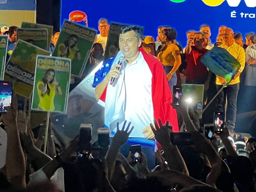 Wilson Lima vai tentar a reeleição — Foto: Fábio Melo, da Rede Amazônica.