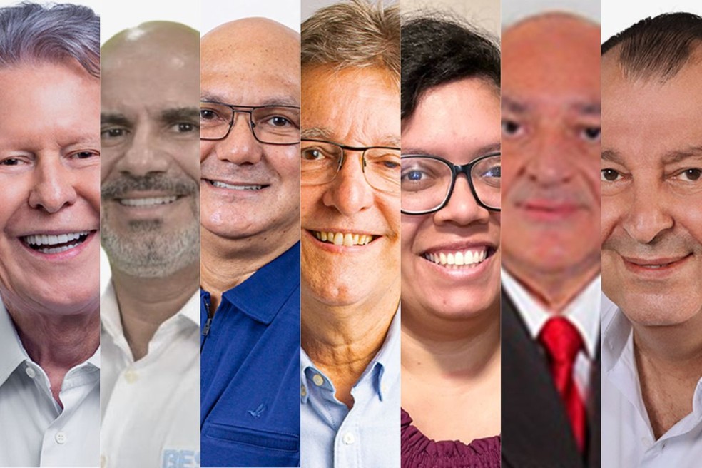 Candidatos ao Senado no Amazonas. &mdash; Foto: Divulga&ccedil;&atilde;o