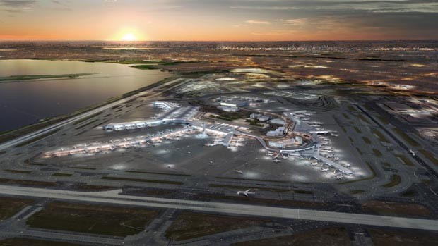 Aeroporto em Nova York vai passar por reforma estimada em R$48 bilhões (Foto: Reprodução)