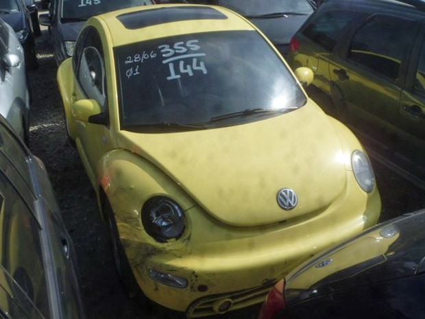 Volkswagen Beetle vai a leilão pelo Detran-SP (Foto: www.chuileiloes.com.br)