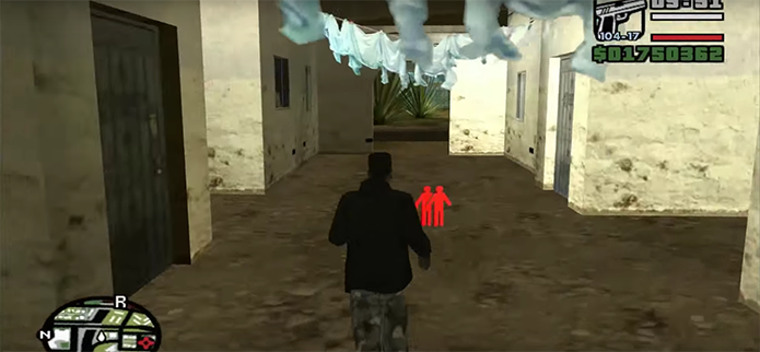 Vá até o ícone para jogar o multiplayer de GTA San Andreas (Foto: Reprodução/YouTube)