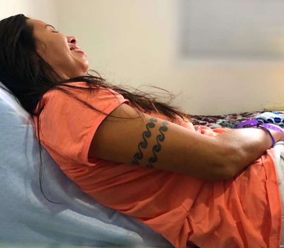 Influencer passa por processo de recuperação e mostra rotina nas redes sociais — Foto: Reprodução/Redes Sociais