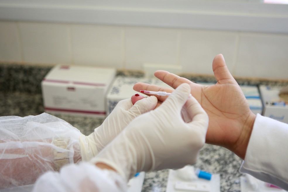 Teste HIV e Sífis Uberlandia — Foto: Prefeitura de Uberlândia/Divulgação