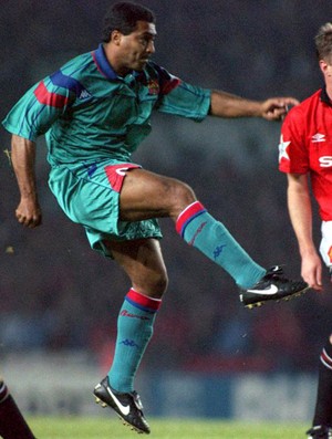 romario barcelona manchester united (Foto: Agência Getty Images)