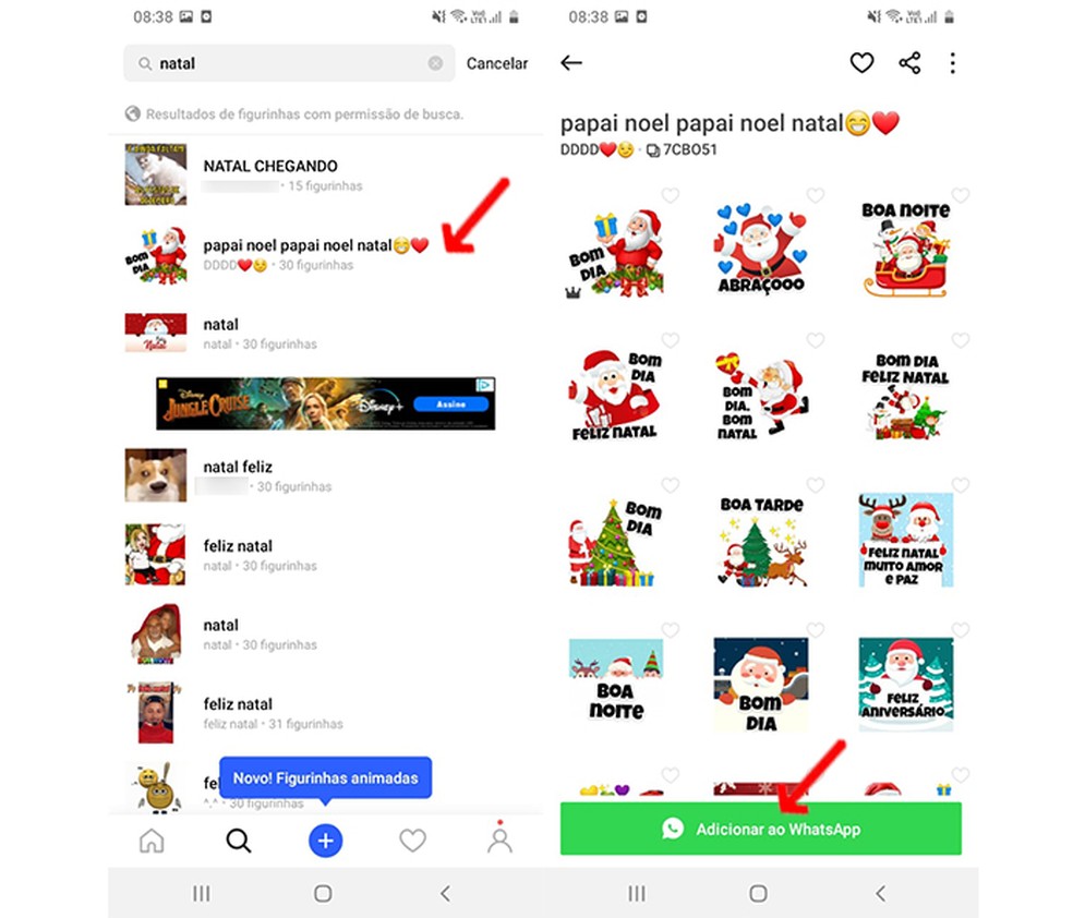 Figurinhas de Natal para WhatsApp: como baixar stickers do  |  Redes sociais | TechTudo