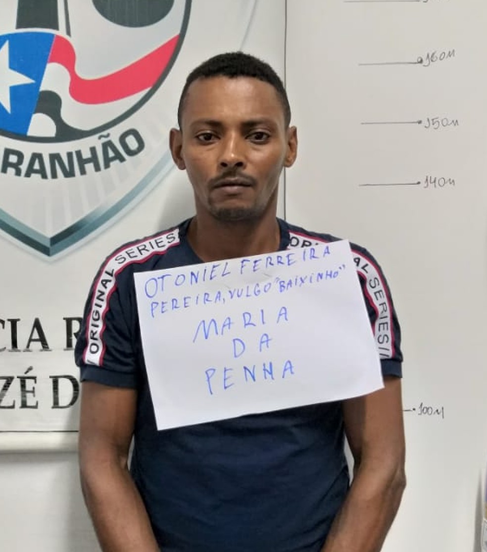 Otoniel Ferreira Pereira foi preso por crime enquadrado na Lei Maria da Penha em ZÃ© Doca â€” Foto: DivulgaÃ§Ã£o/PolÃ­cia Civil