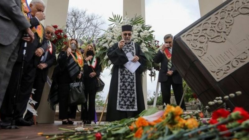 Mais de 20 países reconhecem formalmente o massacre de armênios como um 'genocídio' (Foto: Reuters via BBC)