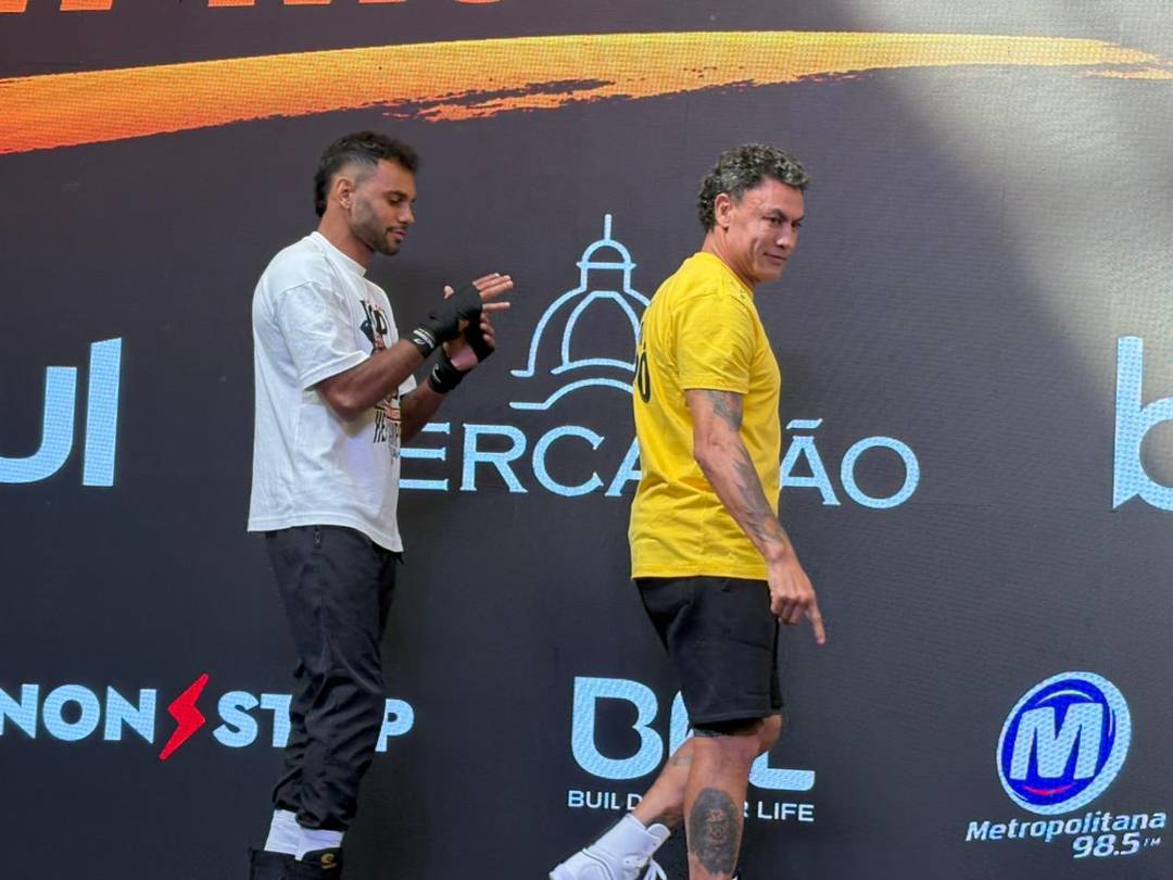 Popó x Whindersson no FMS 8: saiba como foi o treino aberto | ge