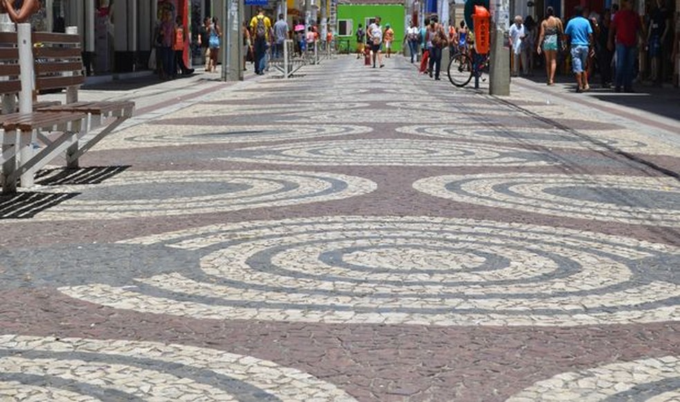 Centro comercial de Aracaju — Foto: G1/Arquivo