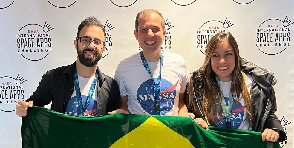 Brasileiros recebem prêmio da Nasa por projeto de IA — Foto: Divulgação/DW