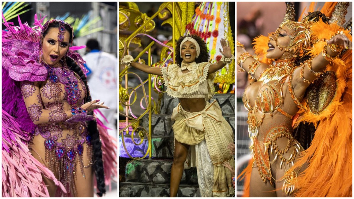 Rosas de Ouro, Mocidade Alegre y Águia de Ouro destacan en el segundo día del Especial de Carnaval de São Paulo |  Carnaval 2022 en Sao Paulo