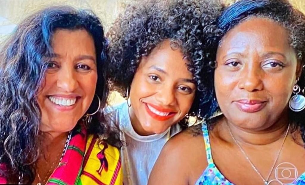 Regina Casé, Jéssica Ellen e Nilma Dias (Foto: Reprodução/Instagram)