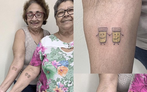 Idosas Fazem Tatuagem De Copos De Cerveja Para Celebrar 30 Anos De Amizade Revista Marie Claire Celebridades