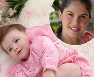 Bárbara Evans celebra 6 meses da filha, Ayla: "Nem acredito que eu que fiz"