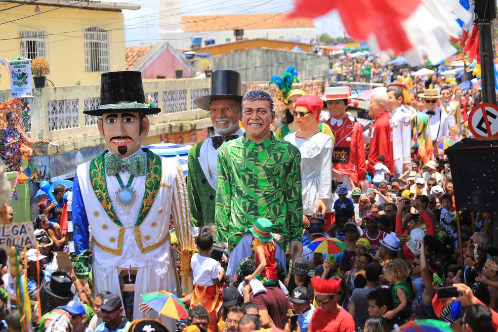 Encontro De Bonecos Gigantes Em Olinda Fotos Carnaval 2018 Em Pernambuco G1