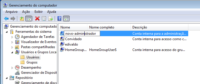 Descubra como mudar o nome da conta de administrador do Windows (Foto: Reprodu??o/Edivaldo Brito)