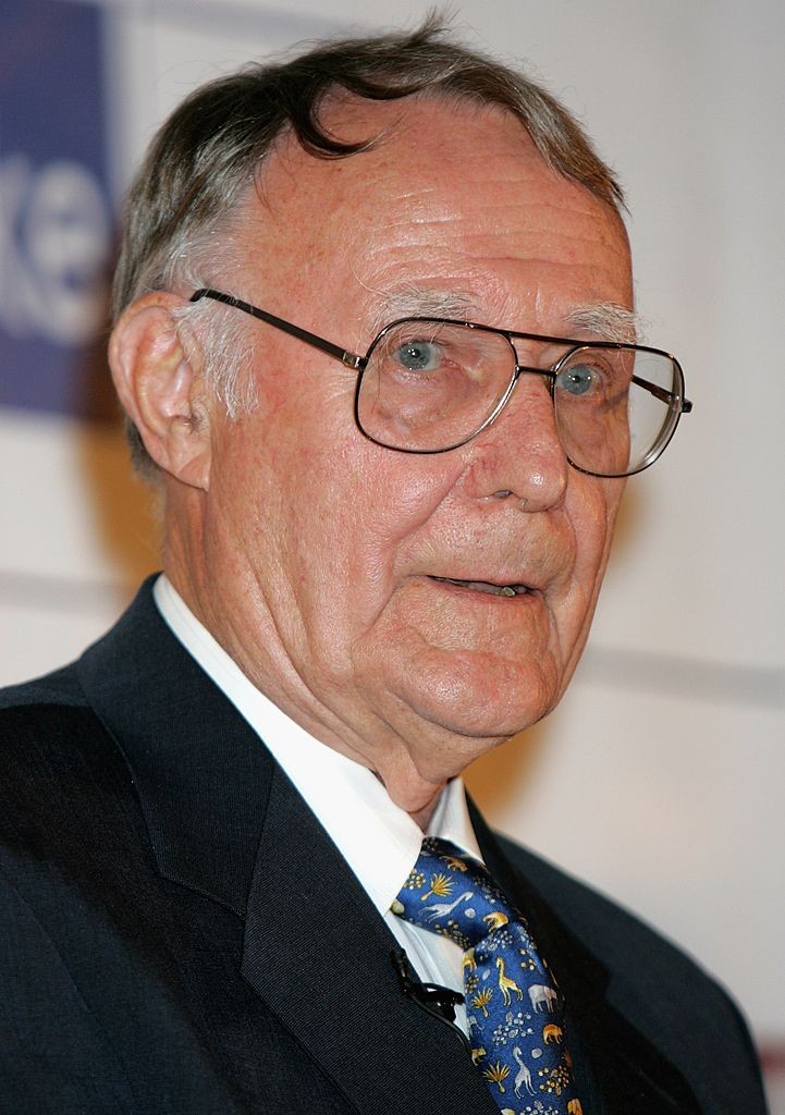 LONDON - MAY 12:  Ingvar Kamprad, founder of IKEA, is seen after being presented the Lifetime Achievment Award by Princess Victoria of Sweden at the Swedish Chamber of Commerce Centenery Celebrations on May 12, 2006 in London, England. (Photo by Chris Jac (Foto: Getty Images)