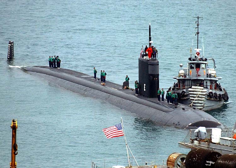 O submarino nuclear americano USS San Juan (SSN-751) (Foto: divulgação)