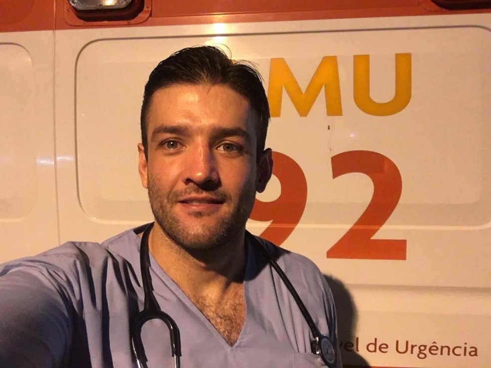 O médico cardiologista Marcos Petyk Sereja, de 34 anos, trabalhava em Guaratuba e Paranaguá, no litoral do Paraná — Foto: Arquivo pessoal