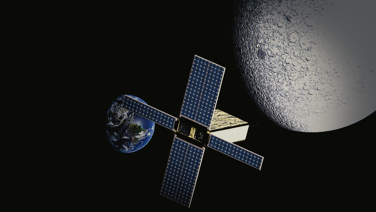 Missão de baixo custo Garatéa-L quer usar um nanossatélite para promover o primeiro voo orbital lunar brasileiro (Foto: divulgação)