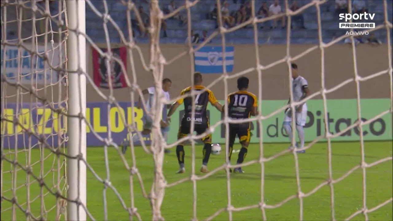 Londrina 1x1 Novorizontino - gol de cabeça de Augusto