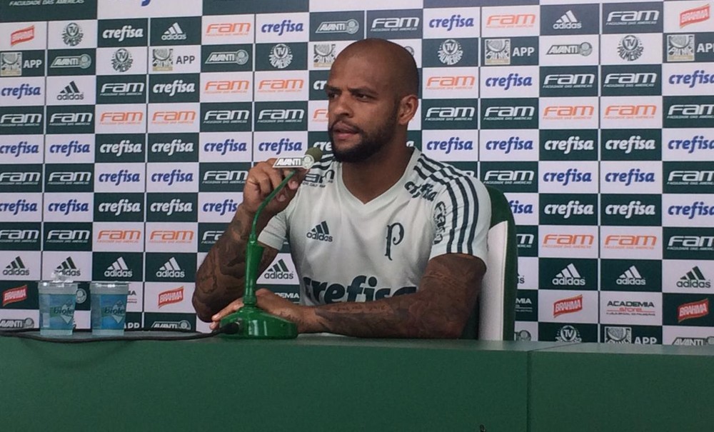 Felipe Melo, sobre boa fase no Palmeiras: 'O que mudou é que estou falando menos'