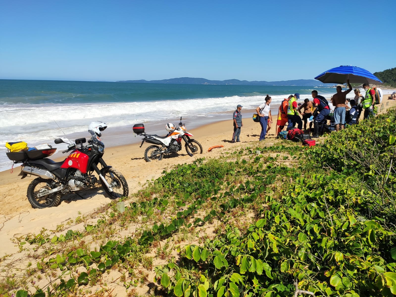 Homem morre afogado em praia de Balneário Camboriú